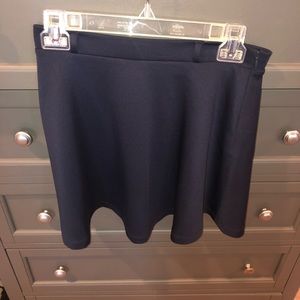 Mini navy blue skirt